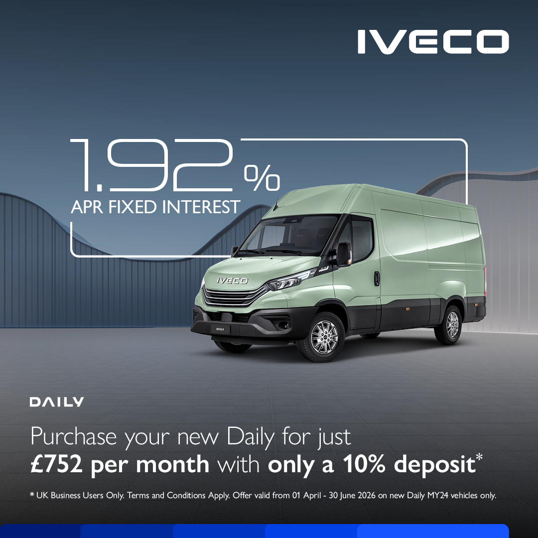 GET BEHIND THE WHEEL OF THE NEW IVECO DAILY – HIRE PURCHASE MADE SIMPLE